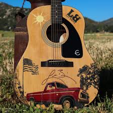 Help Me Win This Backroads Guitar From Countryrebel Com Signed By Lee Brice Lee Brice Guitar Music Gear