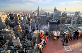 Entry tickets are timed, bring your pass to top of the rock in the morning to reserve a timed ticket for later in the day for the best chances of going up during your ideal time. Top Of The Rock Observation Deck At Rockefeller Center Go Nyc Tourism Guide