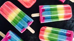 Rainbow Popsicles Recipe Food Com Recipe Rainbow Popsicles Popsicle Recipes Rainbow Smoothies