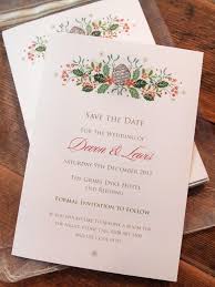 Christmas Wedding Save The Date Cards Personalised Wedding Stationery Wedding Stationery Bespoke Wedding Invitations