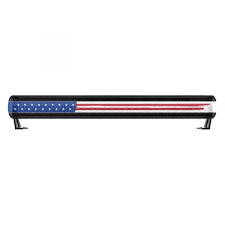 Aerolidz Rwbusflg50s 50 American Flag Insert Red White Blue Light Cover Insert For Single Row Led Light Bar Cover