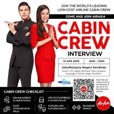 Are you looking for a job? Airasia Cabin Crew Walk In Interview Seremban April 2019 Better Aviation