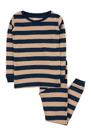 leveret striped cotton pajama set toddler little boys big boys hautelook