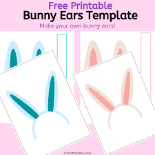 A cadbury creme egg is a chocolate confection produced in the shape of an egg, originating from the british chocolatier fry in 1963. Free Printable Bunny Ears Template Free Printables Art Craft And Fun