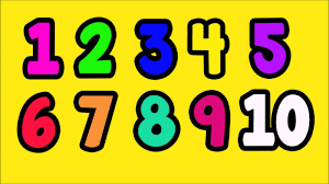 Understanding numbers is an important thing for your kids to learn. Pictures Of Number 1 10 Numbers 1 10 Learning Numbers How To Memorize Things