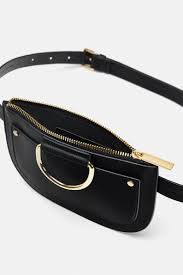 Rinonera Detalle Anilla Bolsos Trf Zara Espana Gurteltasche Leder Designer Taschen
