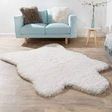 Flauschige teppiche für ein stilvolles und gemütliches zuhause. Fellteppich Kunstfell Xxl Imitat Flokati Stil Langflor Teppich Wohnzimmer Weiss Ebay