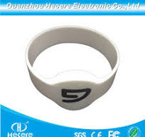 363bits Writable 125kHz T5577 Silicone Rubber RFID Wristband ...