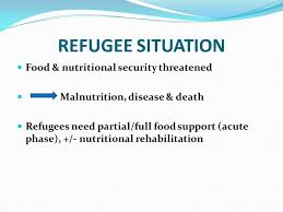 Food Nutrition In Refugees Situations Ppt Video Online Download