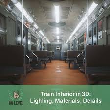 80 Level Interview Train Interior In 3d Lighting Materials Details Abigail Jameson On Artstation At Https Www Artstation Com A Train Interior Interview