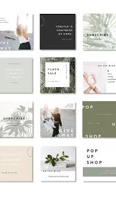 Minimal Instagram Template Pack Instagram Template Design Instagram Template Instagram Graphic