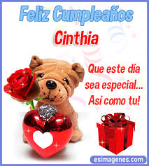 Cynthia querida amiga desde lo más profundo de mi corazón. Pin On Cumpleanos Con Nombre