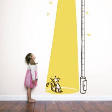 cat in the light children s height chart