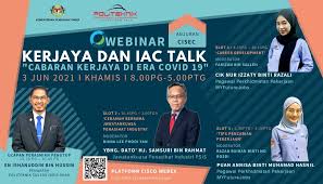 Temu duga terbuka perkeso negeri selangor akan menganjurkan sesi temu duga terbuka secara atas talian melalui platform cisco webex pada ketetapan berikut: Gmg8qv12zb4pam