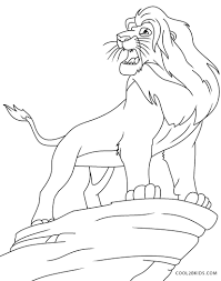 Hellokids has selected lovely coloring sheets for you. Free Printable Lion King Coloring Pages For Kids