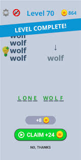For more trivia, puzzles and fun, click here. Dingbats Level 70 Wolf Answer Qunb