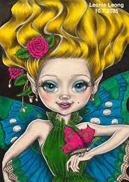 Rain dancer art with Schpirerr Farben pencils