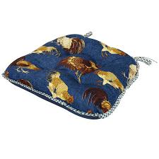 rise and shine rooster chair cushion