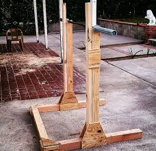 Homemade Squat Rack Diy Project Diy Home Gym Squat Rack Diy Home Gym Design