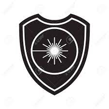 Maybe you would like to learn more about one of these? Icon Of Laser Radiation Shield Defense Protection Or Safety Royalty Free Cliparts Vectors And Stock Illustration Image 109878966