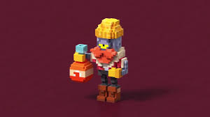 Barley lobs a bottle, breaking it on the ground. Origami 3d Brawl Stars