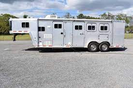 Used 1996 Featherlite 3 Horse Trailer Horse Trailer Living Quarters Horse Trailers Horse Trailers For Sale