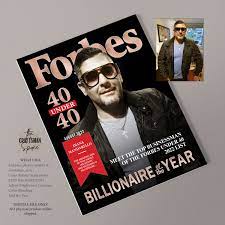 Buy Custom Magazine Cover, Forbes Magazine, Billionaire of the Year, 30  Under 30, , Gift for Boyfriend, Husband, Brithday Gift, Valentine's Day  Online in India - Etsy