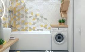 One dedicated laundry room and one 3/4 bath instead of mixing these rooms together. Small Bathroom Laundry Ideas For Your Home Recommend My