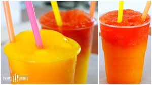 1 1/2 teaspoons coloring:five to ten drops 3 Ingredient Ombre Fruit Slushies Recipe How To Make Slushies Diy Homemade Slushies Youtube