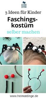 Faschingskostum Idee Haarreifen Fur Kinder Faschingskostum Upcyceln Faschingskostume Kinder Faschingskostume Selber Machen Karneval Kostum Selber Machen Einfach