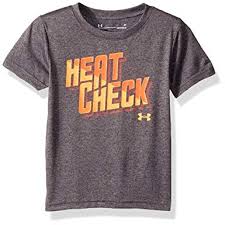 Under Armour Boys Heat Check Short Sleeve T Shirt Amazon
