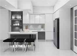 modern black small kitchen design des