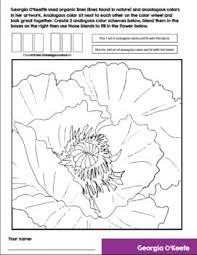 No Prep Pop Art History Lesson Interactive Coloring Sheets Georgia O Keeffe Pop Art History Art History History Painting
