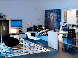 Ideen Jugendzimmer Junge Blau Weiss Schwarz Poster Stadt Jugendzimmer Zimmer Einrichten Jugendzimmer Zimmer Einrichten