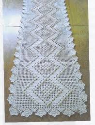 Caminho De Mesa Branco De Croche Trilho De Mesa Branco E Muito Lindo Com Imagens Caminho De Mesa De Croche Trilho De Mesa Tapete De Croche