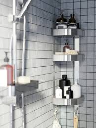 Brogrund Hoekwandrekje Roestvrij Staal 19x58 Cm Ikea In 2021 Corner Wall Shelf Unit Wall Shelf Unit Corner Wall Shelves