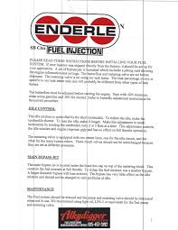 Mechanical Fuel Injection Alkydigger Technical Info