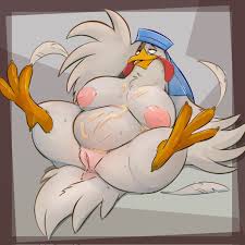 Silly chicken