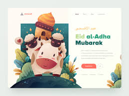ʕiːd ælˈʔɑdˤħæː), also called the festival of the sacrifice, is the second of two islamic holidays celebrated worldwide each year (the other being eid. Eid Al Adha Mubarak Designs Themes Templates And Downloadable Graphic Elements On Dribbble