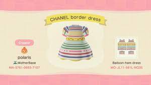 Chanel Animal Crossing New Horizons Custom Design Nook S Island Animal Crossing Animal Crossing Qr Codes Clothes Custom Design