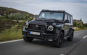 Maybe you would like to learn more about one of these? Wallpaper Road Black Mercedes Benz Suv Brabus Amg G Class G63 G 63 2019 W464 Black Ops 800 Images For Desktop Section Mercedes Download