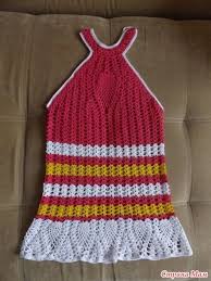 что можно связать крючком в подарок на новый год Sarafan Tunika Top Dlya Devochek Kryuchkom Blusas De Croche Saidas De Praia Pontos De Croche