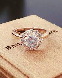 12 Impossibly Beautiful Rose Gold Wedding Engagement Rings Elegantweddinginvites Com Blog Wedding Rings Engagement Lotus Flower Diamond Ring Flower Diamond Ring