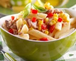 Recette De Salade De Pates Au Thon Tomate Et Mais En Boite Recette Salade Pates Thon Recette Salade De Pates Pates Au Thon