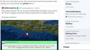 Wilayah ini menawarkan beragam wisata alam mulai dari pegunungan, pantai, gua, hingga air terjun. Gempa Terkini Senin 31 Agustus 2020 Terjadi Di Pacitan Getarannya Terasa Hingga Bantul Tribun Jakarta