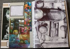Still Life Drawing Layout Page Unit 2 Exam Still Life Drawing Life Drawing Sketch Book