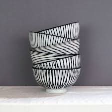 Black And White Bowl Objects Of Design 266 Homeware From Future And Found Mad About The House Black White Dining Room Black White Theme