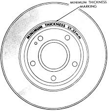 Disc Rotor Minimum Thickness Chart Best Picture Of Chart