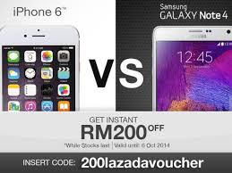 Samsung galaxy note 6 is updated on regular basis from the authentic sources of local shops and official dealers. Get The Galaxy Note 4 And Iphone 6 From Lazada At Even Lower Prices With Extra Rm200 Off Soyacincau Com