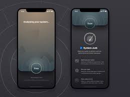 Cleanmymac Ios Concept Android App Design App Interface Design Mobile App Design